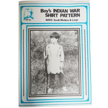 Boy's Indian War Shirt Pattern