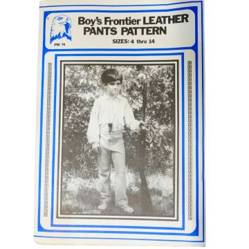 Boy's Frontier Leather Pants Pattern