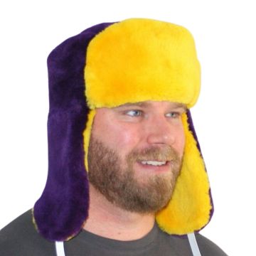 Minnesota Vikings Fur Trooper Style Hat
