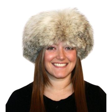 Badger Fur Pill Box Hat