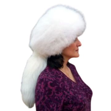Arctic Fox Fur Vogue Hat