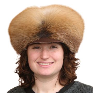 Red Fox Fur Free Trapper Hat
