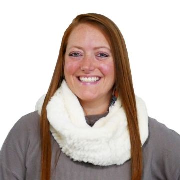 Rex Rabbit Fur Infinity Scarf - Cream #4103