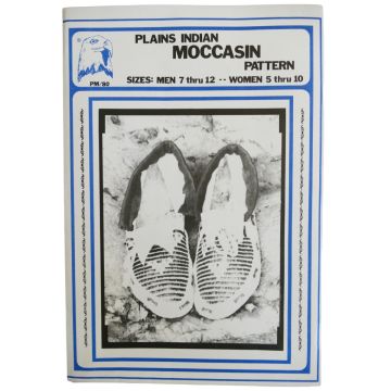 Plains Native Style Moccasin Pattern
