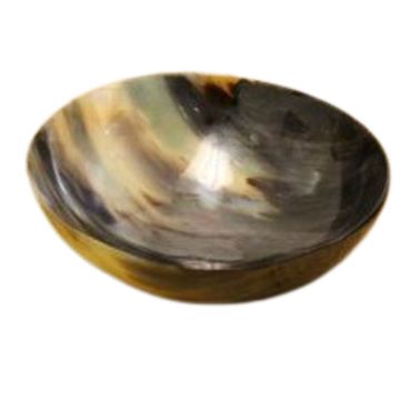 Buffalo Horn Carved Bowl