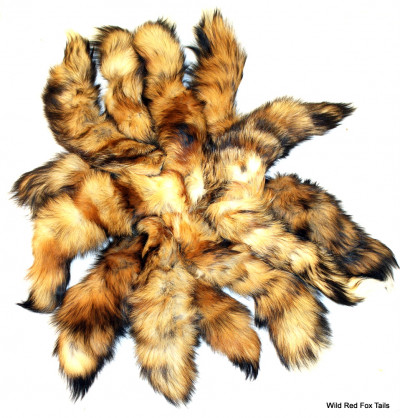 Wild Red Fox Tails Or Keychains 