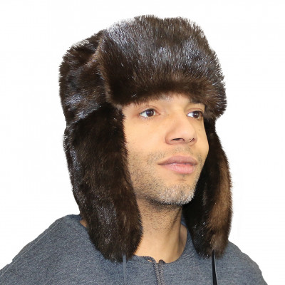 Otter Fur Russian Trooper Style Hat