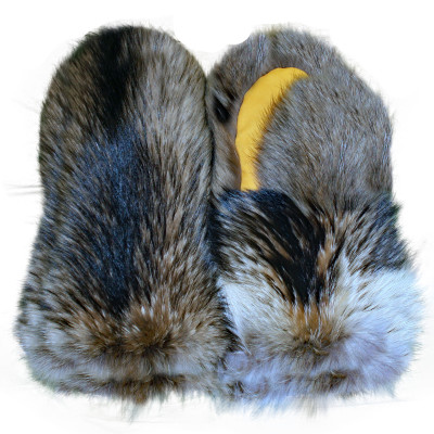 Finn Raccoon Fur Mittens