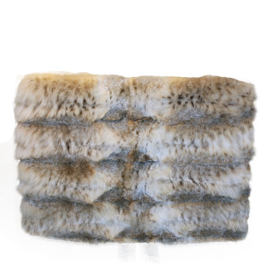Lynx Fur Throw Blanket - 40 By 60 Inches