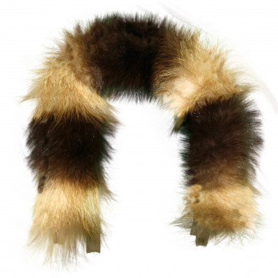 Alaskan Style Wolverine Fur Ruff