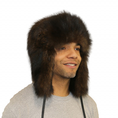 Fisher Fur Russian Trooper Style Hat