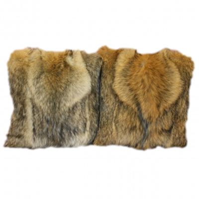 Coyote Fur Pillow 