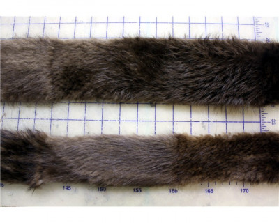 Natural Beaver Fur Strip