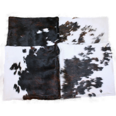 Genuine Cowhide Pillow Cover - Mix