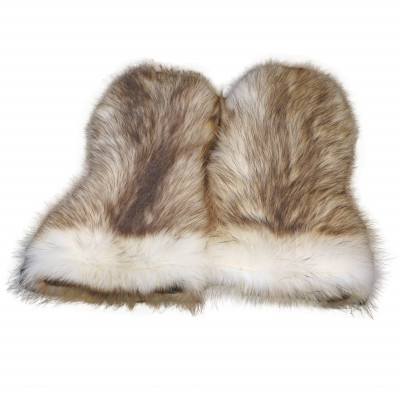 Polar Plus Raccoon Fur Mittens