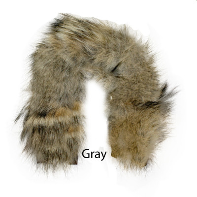Alaskan Style Wolf Fur Ruff