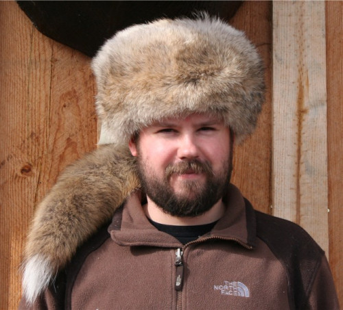 Coyote Daniel Boone Style Fur Hat For Sale