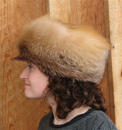 Glacier Wear - Red Fox Free Trapper Style Fur Hat For Sale