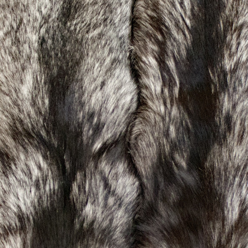 Premium Label Silver Fox Pelt - Pale