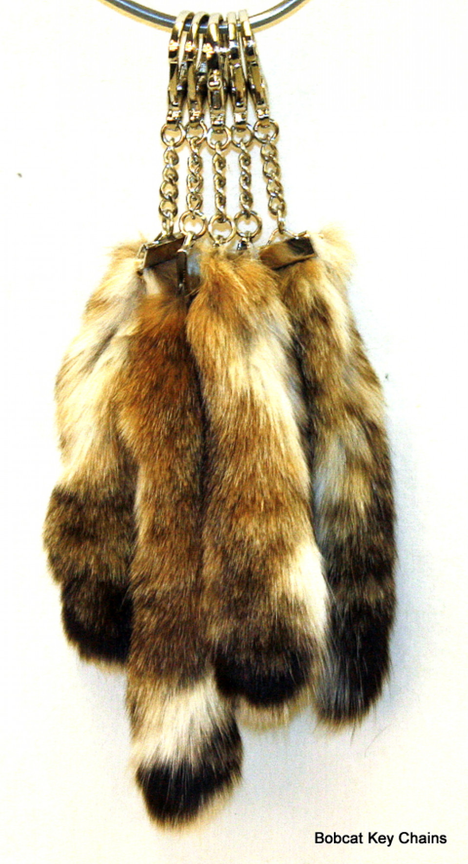 Glacier Wear Coyote Tail Key Rings Chains 
