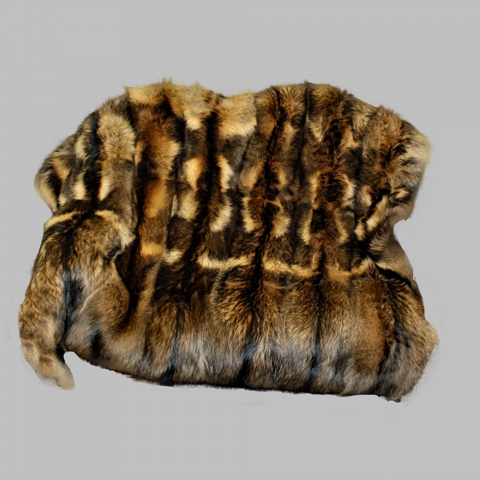 Glacier Wear - North Eastern Coyote Fur Blanket For Sale