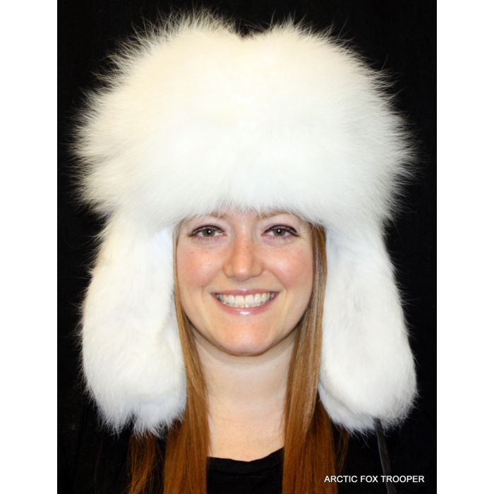 Glacier Wear - arctic Fox Trooper Style Fur Hat For Sale display picture 1