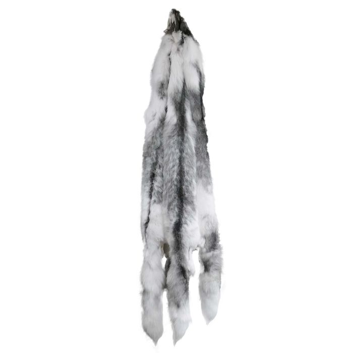 Glacier Wear - Premium Label SAGA Shadow Fox Pelt-Snow Top Dyed