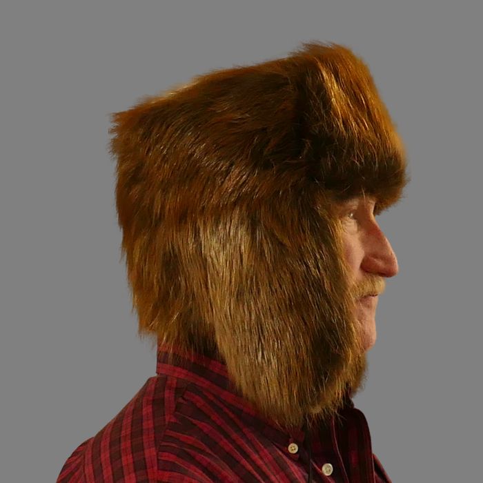 Glacier Wear - Beaver Trooper Style Fur Hat For Sale display picture 2