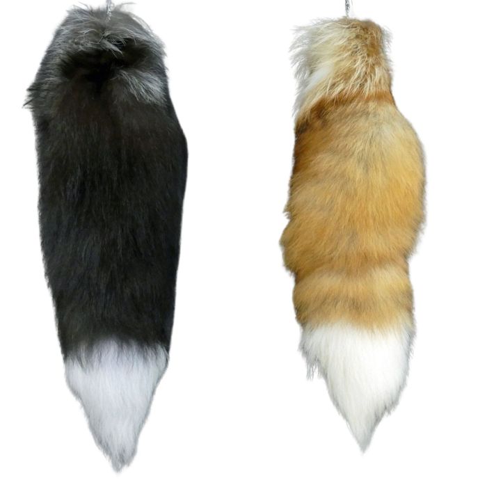 Glacier Wear - Natural Fox Tails For Sale