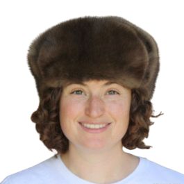 Glacier Wear - Demi Wild Mink Trooper Style Fur Hat For Sale