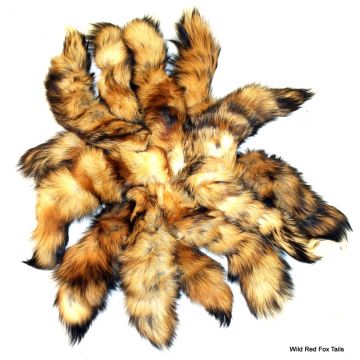 Wild Red Fox Tails Or Keychains 