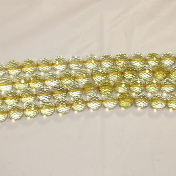 Lemon Quartz Beads #1065