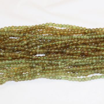 Green Garnet Beads #1079
