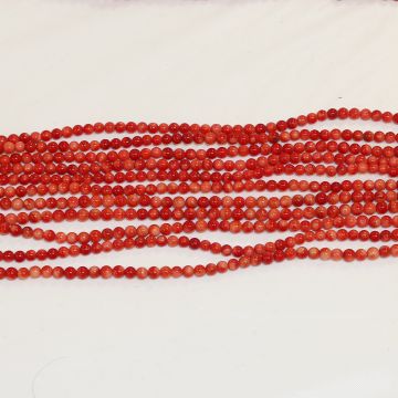 Red Coral Beads #1098