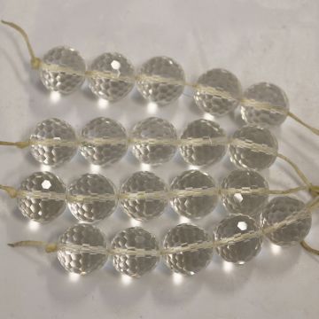 Diamond Cut Faceted Crystal Beads #1172