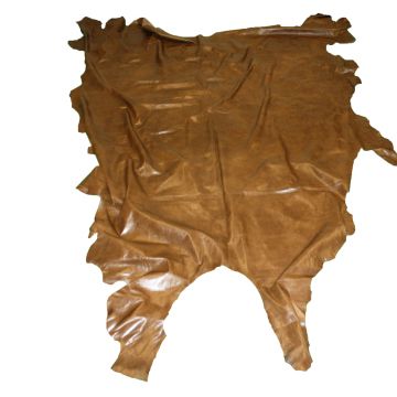 Cow Leather - Shiny Brown