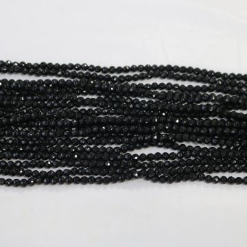 Faceted Onyx Beads #1179