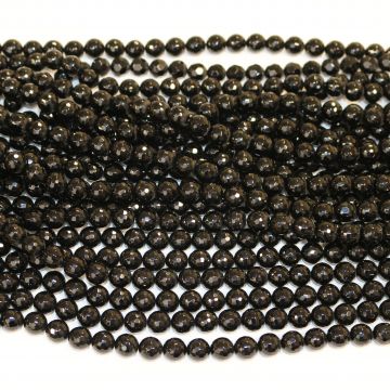 Faceted Onyx Beads #1180