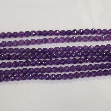 Faceted Amethyst Beads #1206