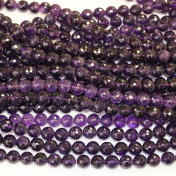 Faceted Amethyst Beads #1211