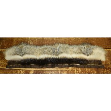 Beaver Badger Fur Ruff - 28 Inch
