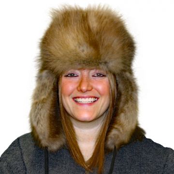 Sable Fur Russian Trooper Style Hat - Imported Russian Sable