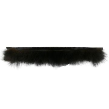 Alaskan Style Black Bear Fur Ruff