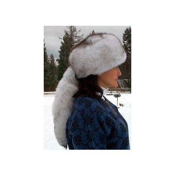 Blue Fox Vogue Style Fur Hat