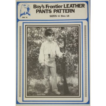 Boy's Frontier Leather Pants Pattern