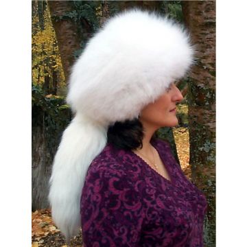 Arctic Fox Fur Vogue Hat