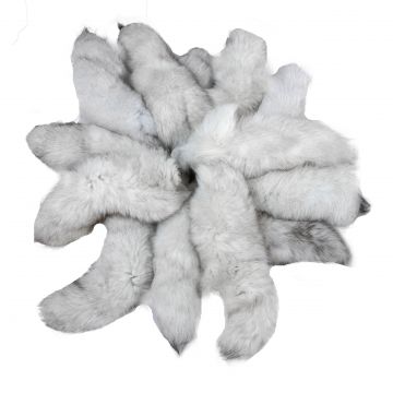 Blue Fox Tails/Keychains - Natural