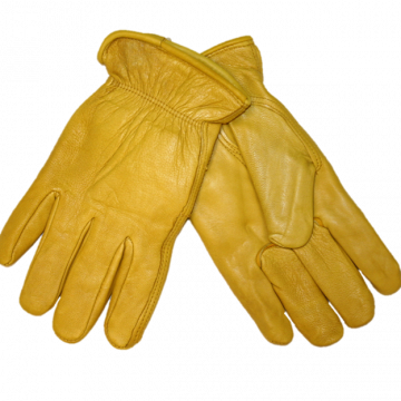 Men's Buckskin Insulated Gloves - Gold