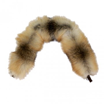 Golden Island Fox Fur Ruff - 28 Inches