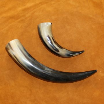 Polished Buffalo Horn Caps